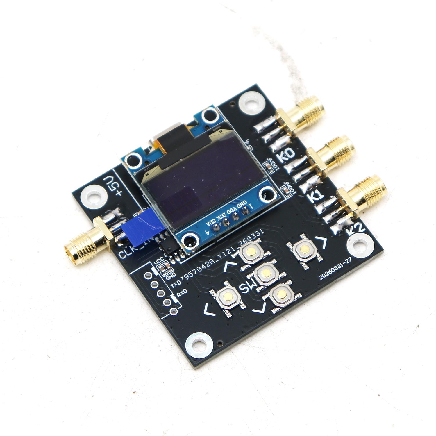 Signal Generator Spectrum Analyzer - USB SI5351 Klokgenerator 2,5 kHz-200 MHz