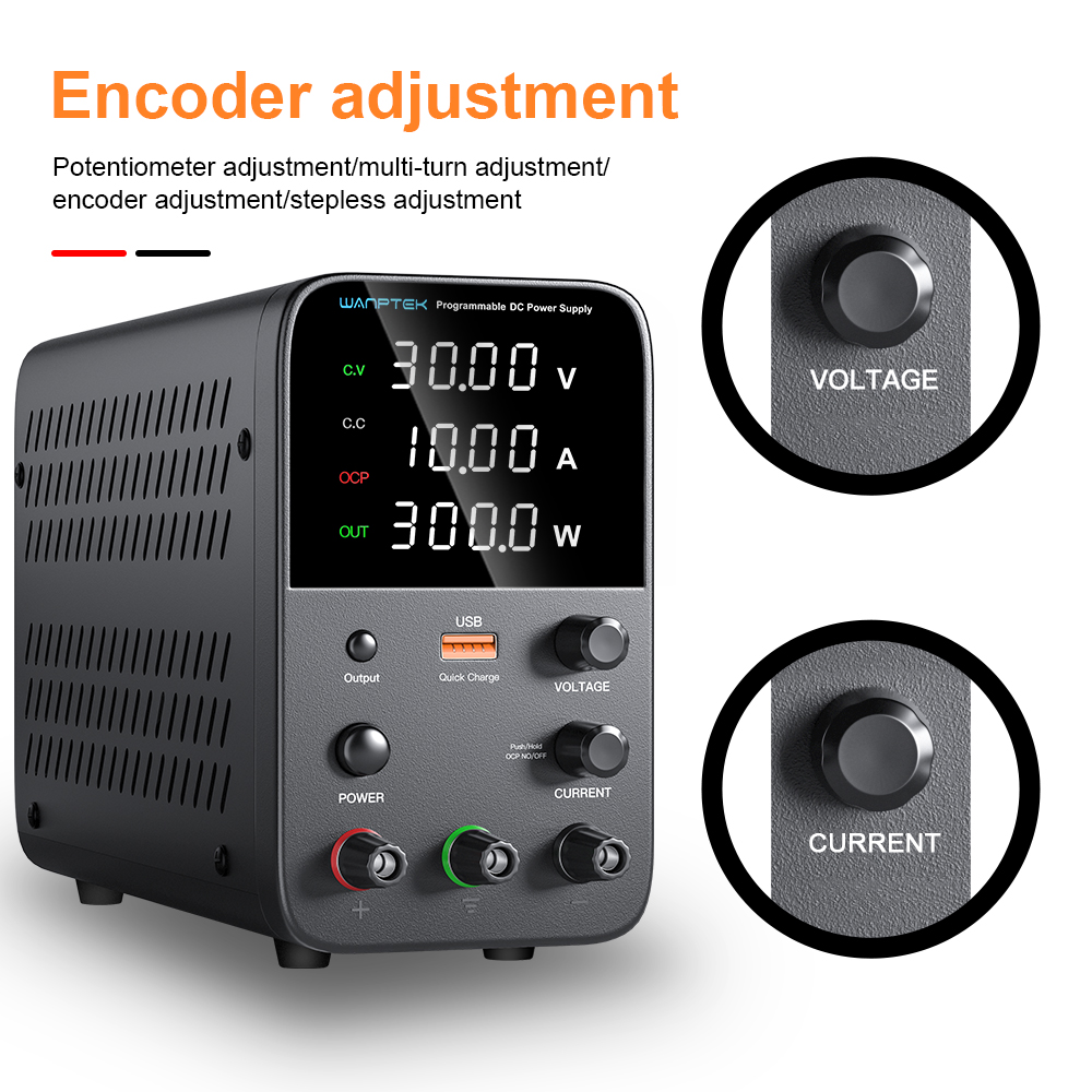 Wanptek Laboratoriumvoeding 30 - Programmable Dc Power Supply 30V 10A recensie en prijs