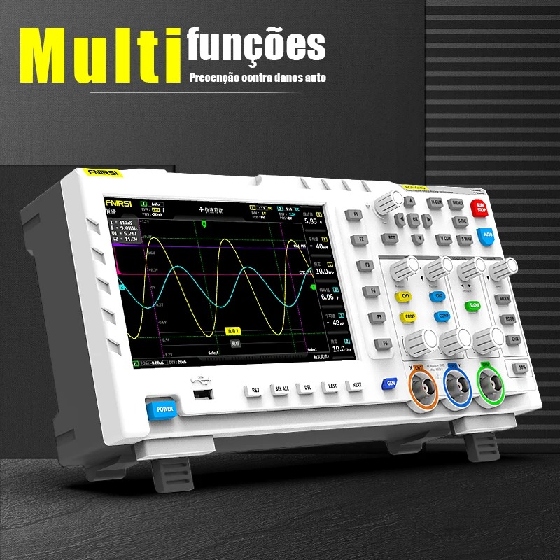 FNIRSI 1014D Digitale Oscillos - Digital Storage Oscilloscope 100Mhz recensie en prijs